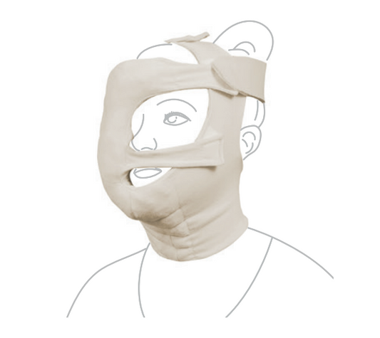 Jobst JoviPak Half Face Mask Right - Jobst JoviPak Half Face Mask Right