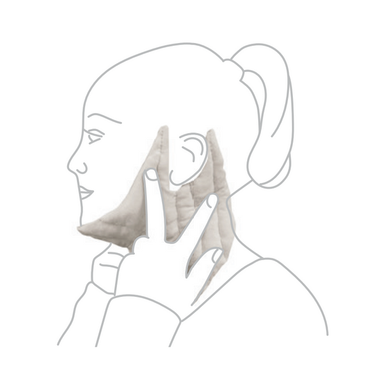 Jobst JoviPak Peri-Auricular Neck Pad - Jobst JoviPak Peri-Auricular Neck Pad