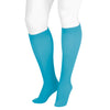 Juzo Soft 2000 Trend Colors Closed Toe Knee Highs w/Silicone Band Blue Bayou