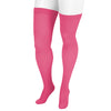 Juzo Soft 2001 Trend Colors Closed Toe Thigh Highs w/Silicone band Every Rose