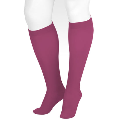 Juzo Soft 2001 Signature Collection Trend Colors Knee Highs w/Silicone Band 20-30 mmHg