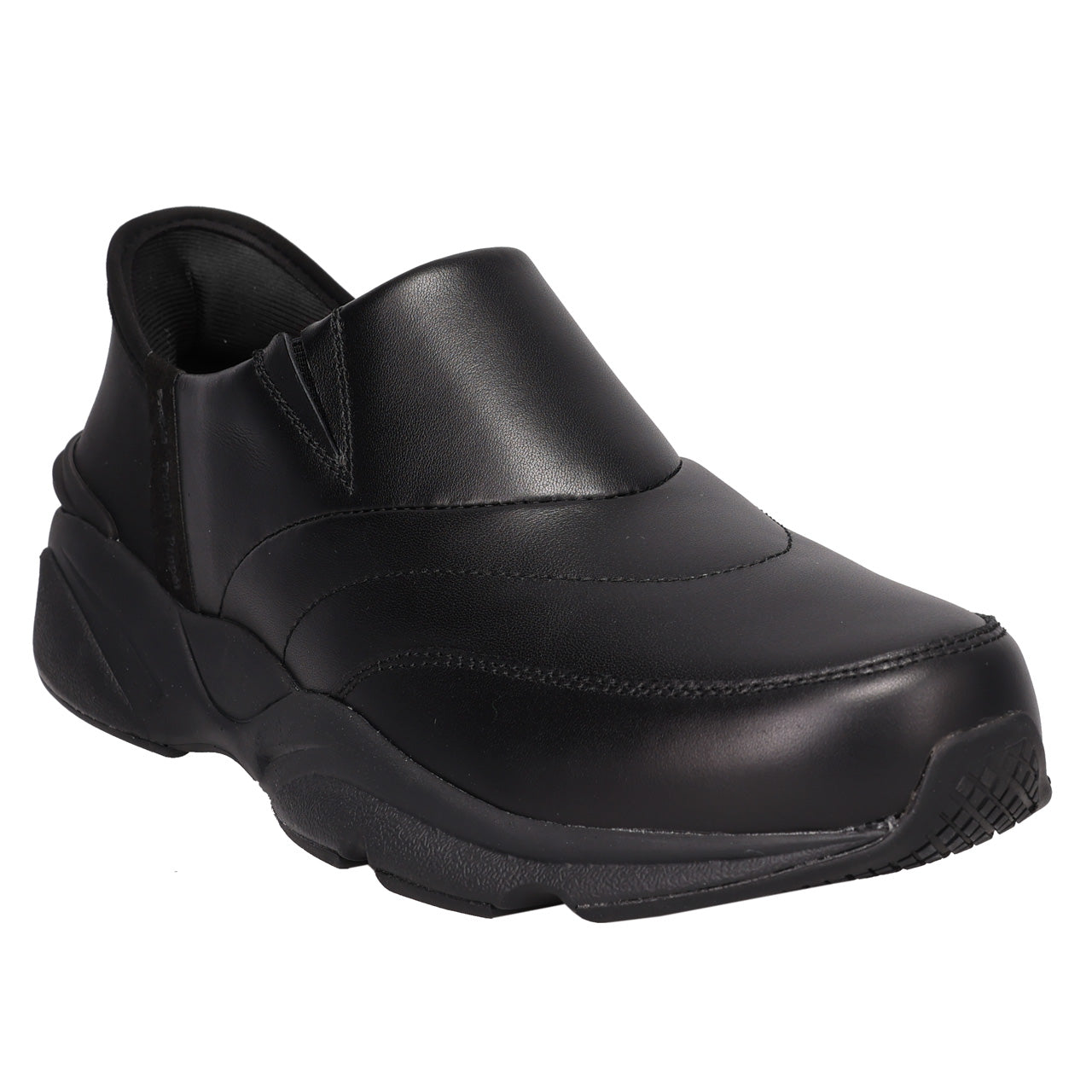 Black slip on shoe
