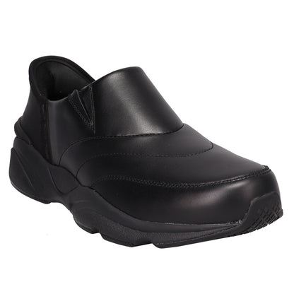 Black slip on shoe