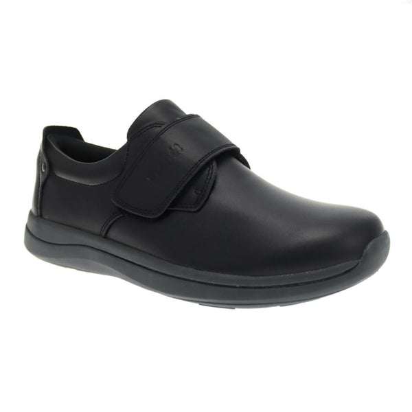 Porter Mens Loafer by Propet Black Leather Orthotic Diabetic Hook Loop Shoes 18W Porter Diabetic Friendly Comfort Loafer | Men main image 4