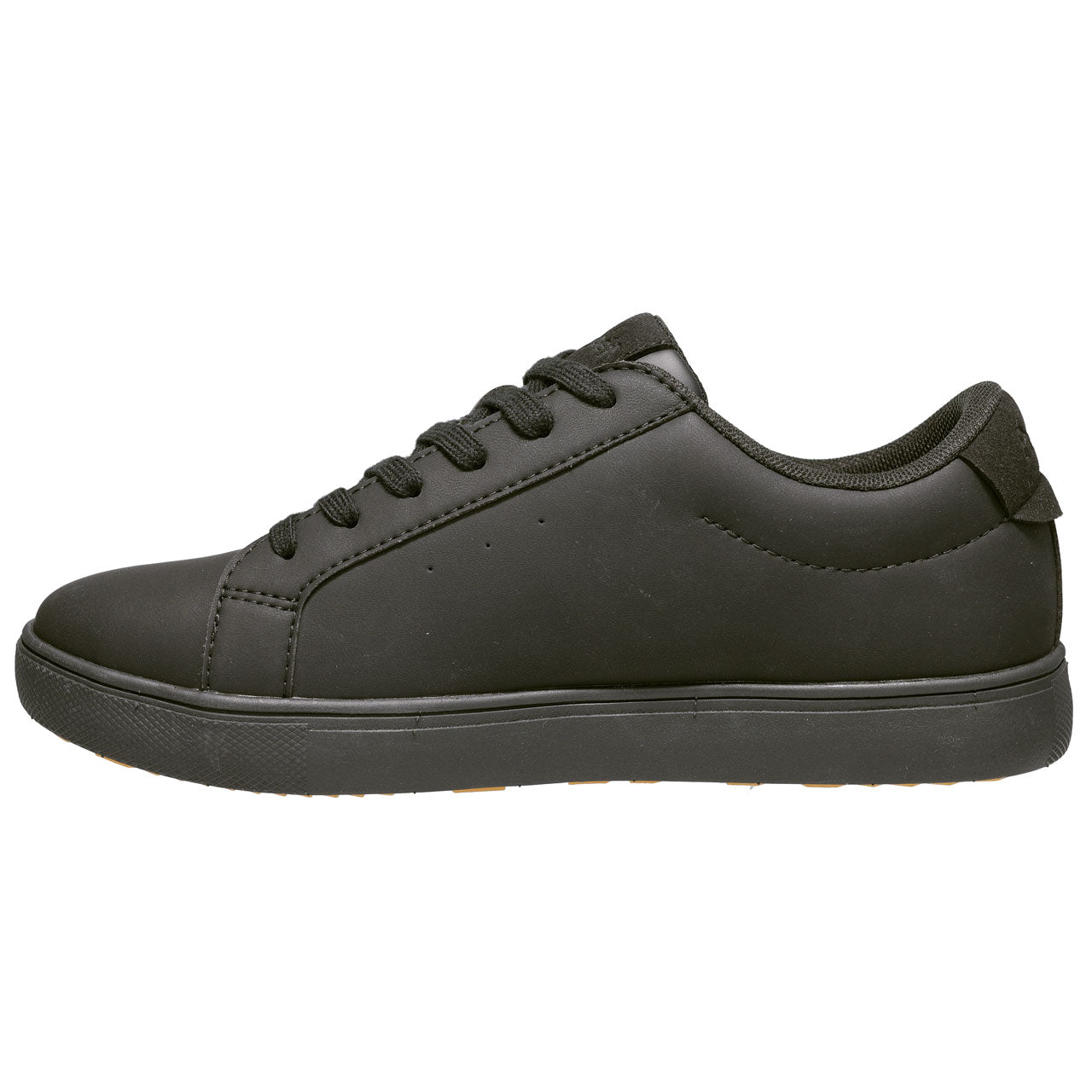 Propet Men's Chad Sneaker Black Lace Up Sneaker Side view