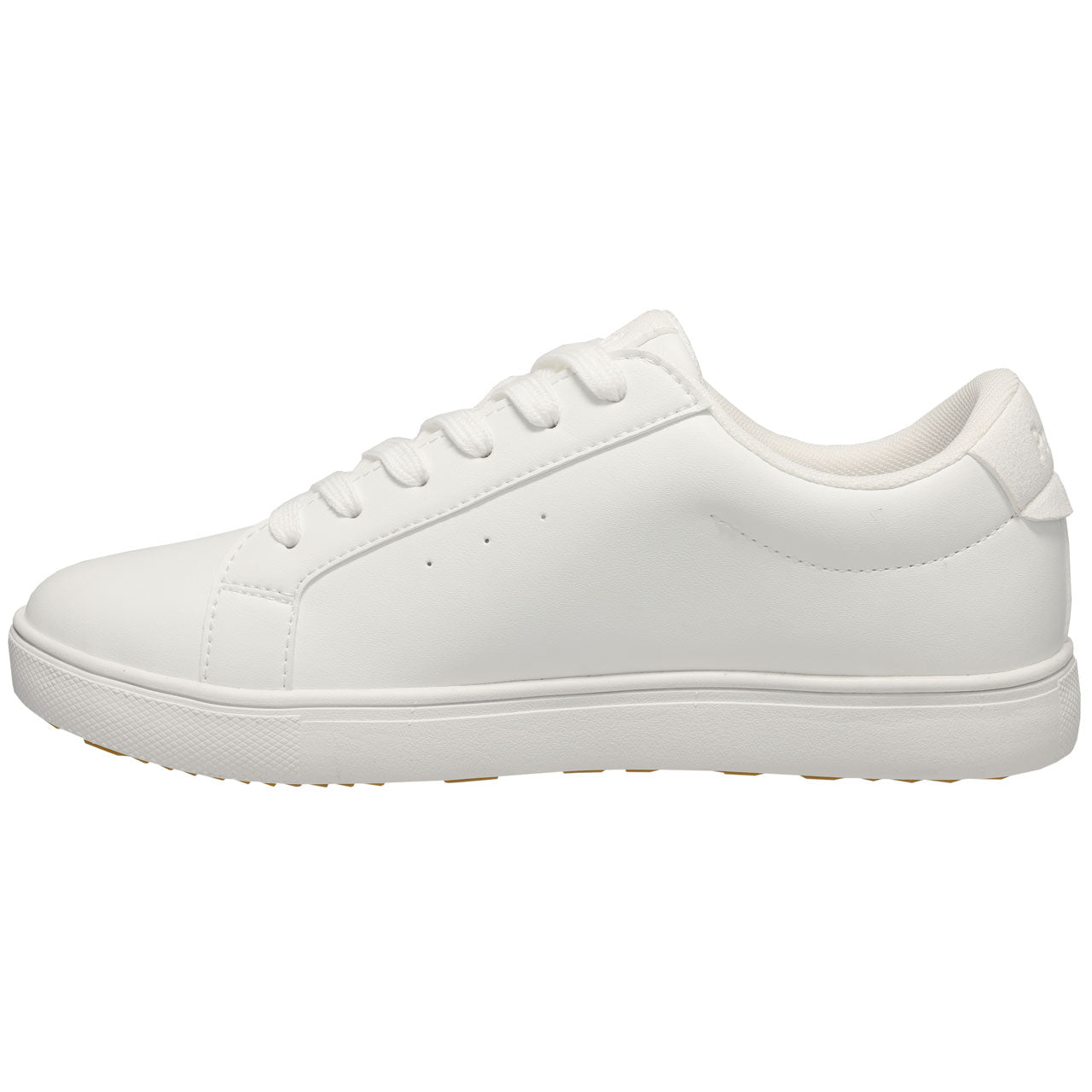 Propet Men's Chad Sneaker White Lace Up Sneaker Side View