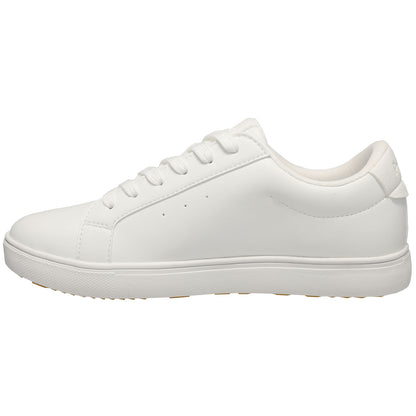 Propet Men's Chad Sneaker White Lace Up Sneaker Side View