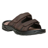 Angled front view of the Vero Leather Sandal for Men