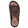 Vero Men's Leather Sandal top view