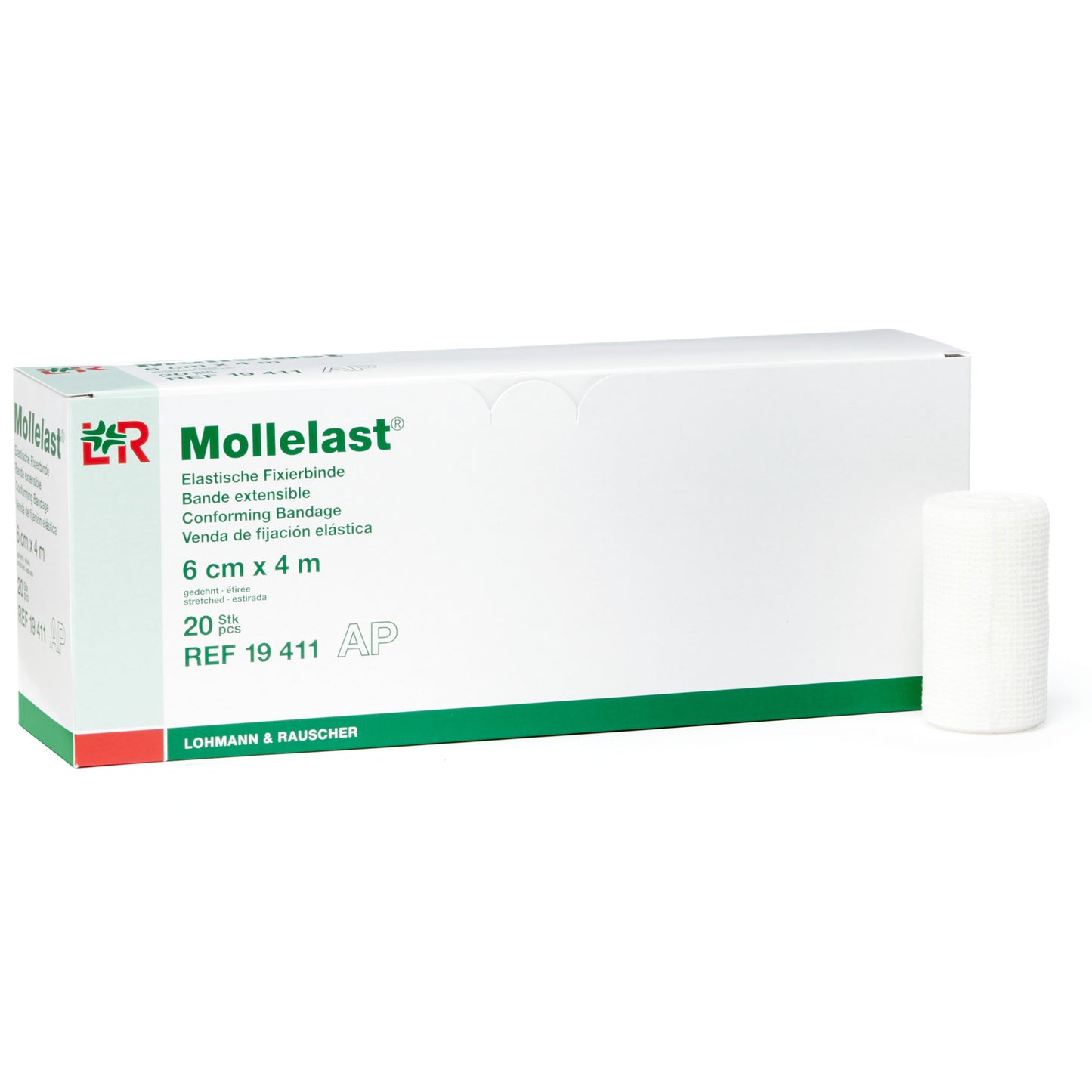 L&R Solaris Mollelast Conforming Bandage Box of 20