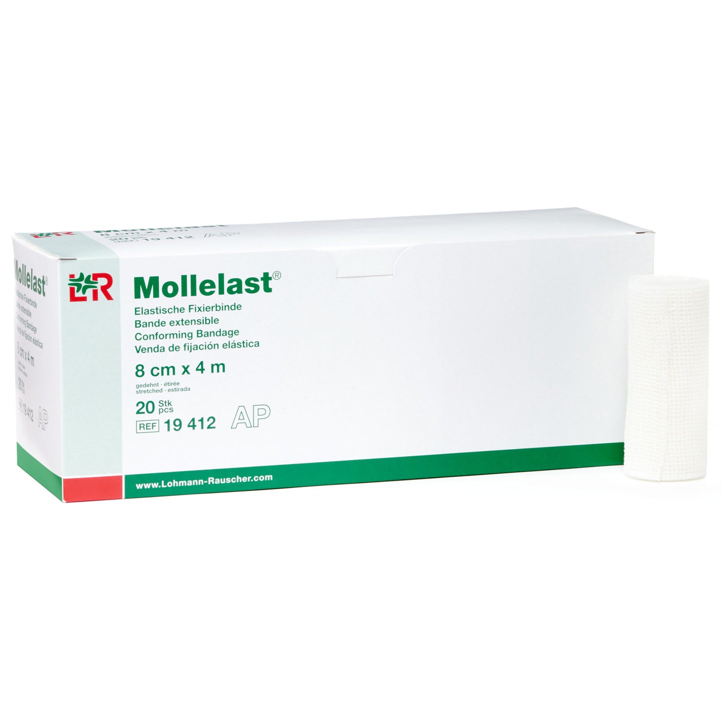 L&R Solaris Mollelast Conforming Bandage Box of 20