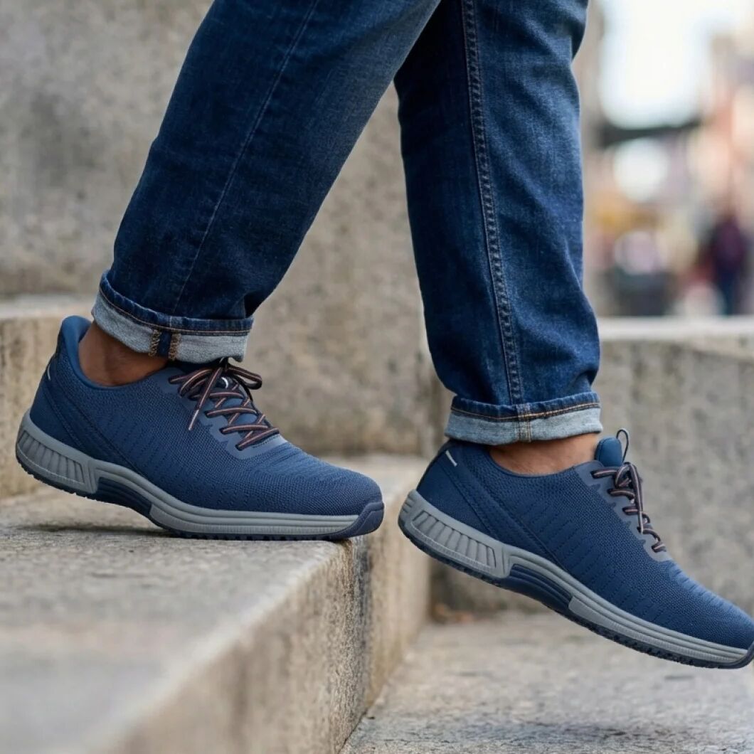 Orthofeet Yari Men's Hands-Free Athletic Shoe