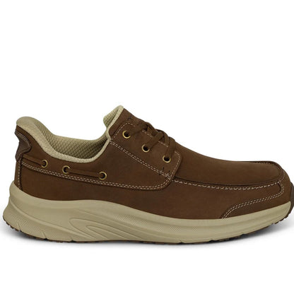 Orthofeet Commander Mens Hands Free Casual Boat Shoe