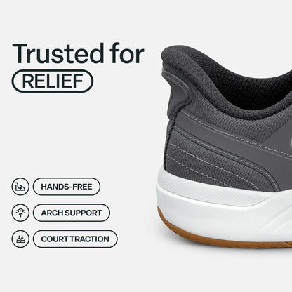 Orthofeet Men's Advantage Pickleball Hands-Free Shoe