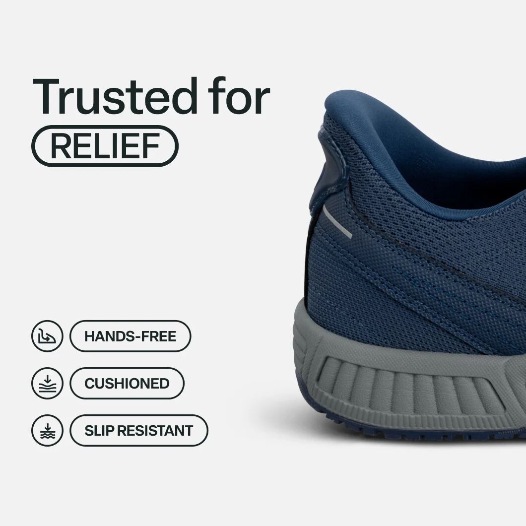 Orthofeet Yari Men's Hands-Free Athletic Shoe