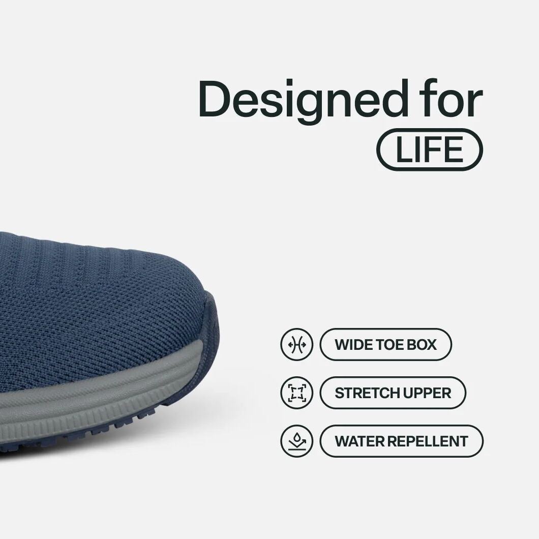 Orthofeet Yari Men's Hands-Free Athletic Shoe