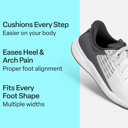 Orthofeet Men's Advantage Pickleball Hands-Free Shoe