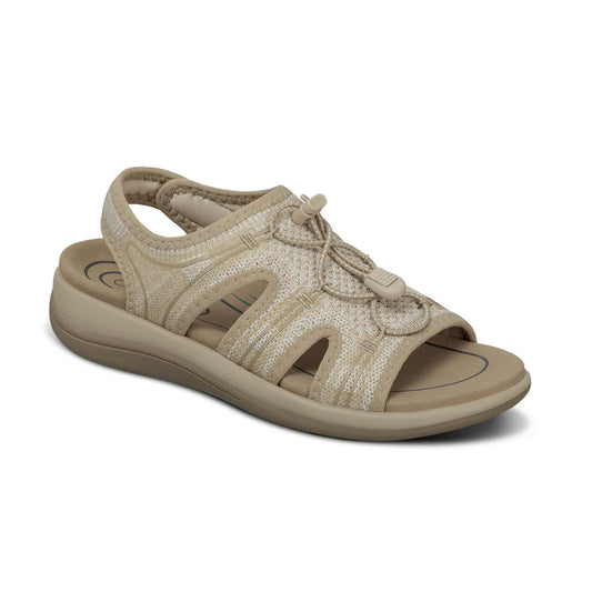 Orthofeet Women's Maui Sandals - Orthofeet Women's Maui Sandals Blonde
