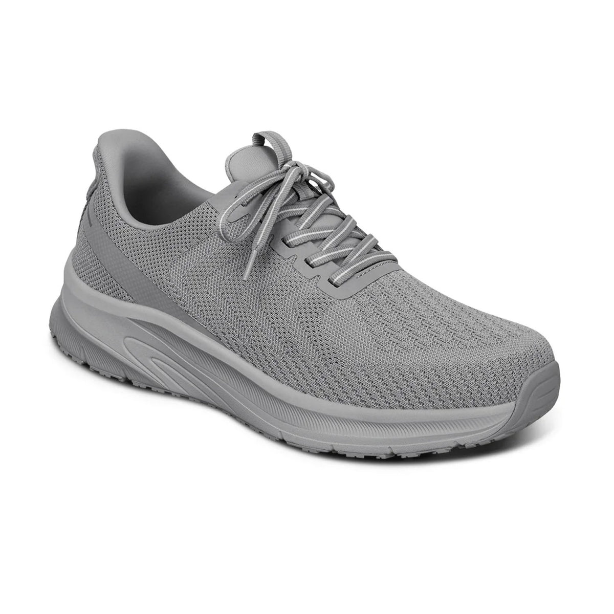 Orthofeet Men's Tilos Athletic Shoes Grey Hands Free Shoe