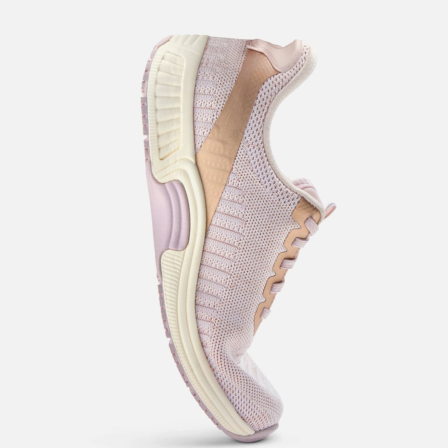 OrthoFeet Kita Hands Free Women Athletic Shoes Rose Gold