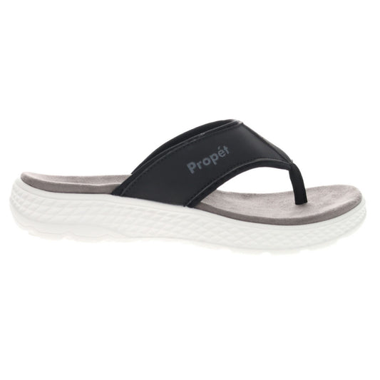 Propet Women's TravelActiv FT Sandals - Propet Women's TravelActiv FT Sandals Black