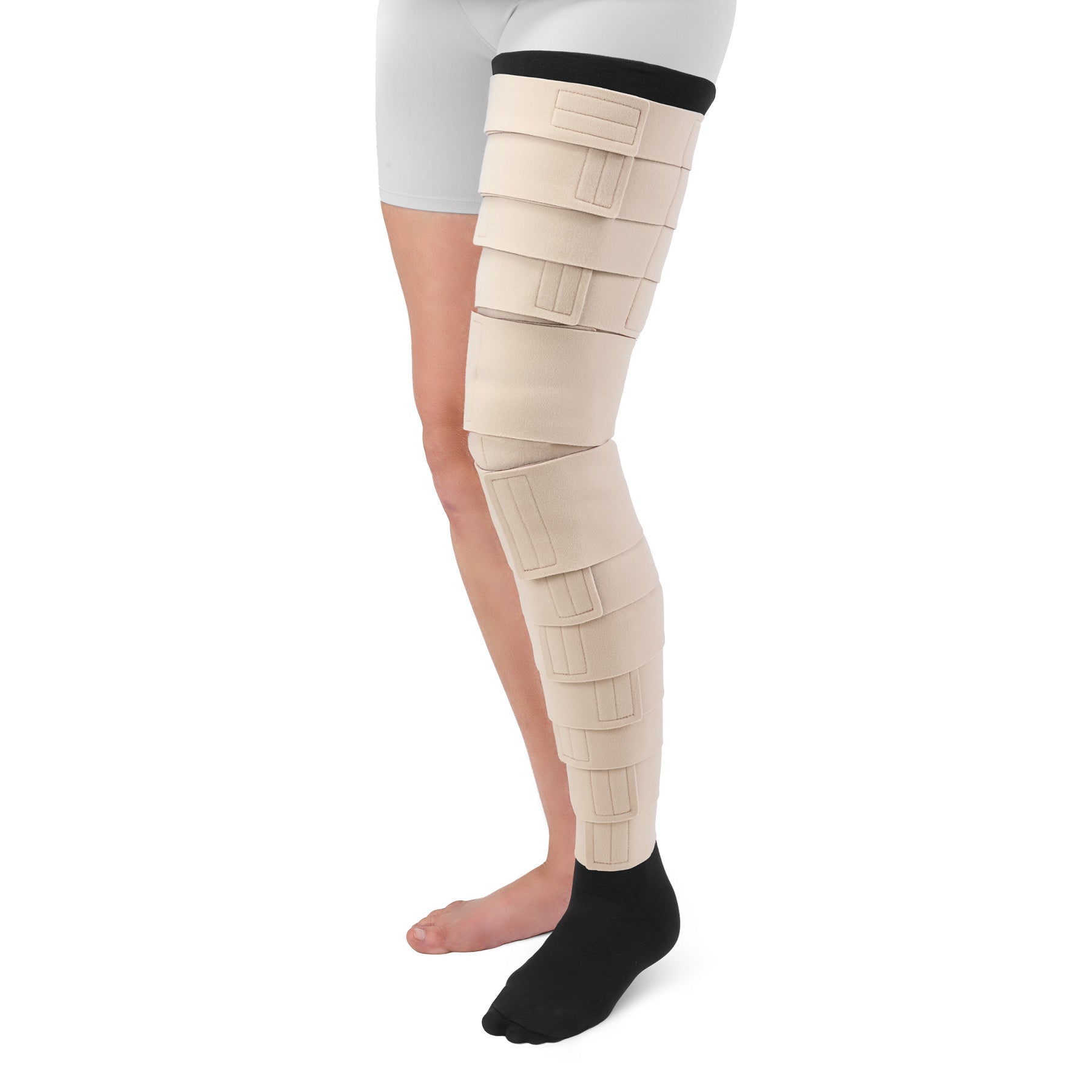 L&R Solaris Ready Wrap Full Leg Beige