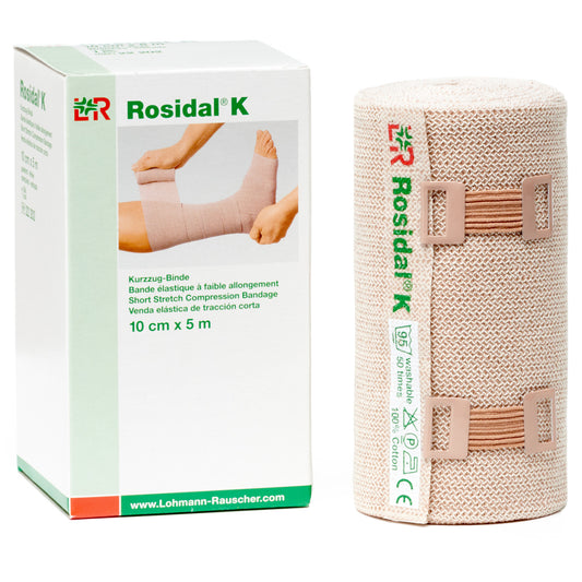 L&R Solaris Rosidal K Short Stretch Compression Bandage Roll - L&R Solaris Rosidal K Short Stretch Compression Bandage Roll