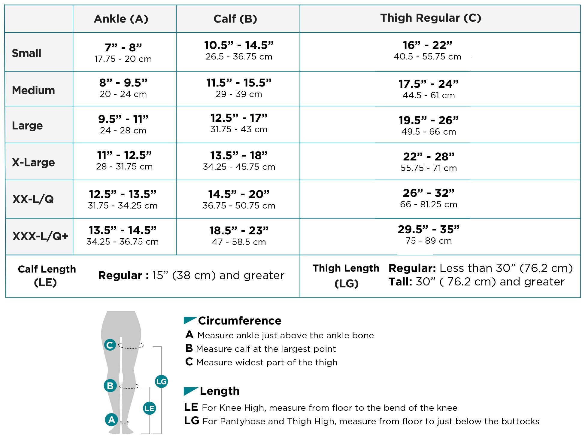 Toigh Width AW Medical Open Toe Thigh Highs w/Band 30-40mmHg | Ames Walker