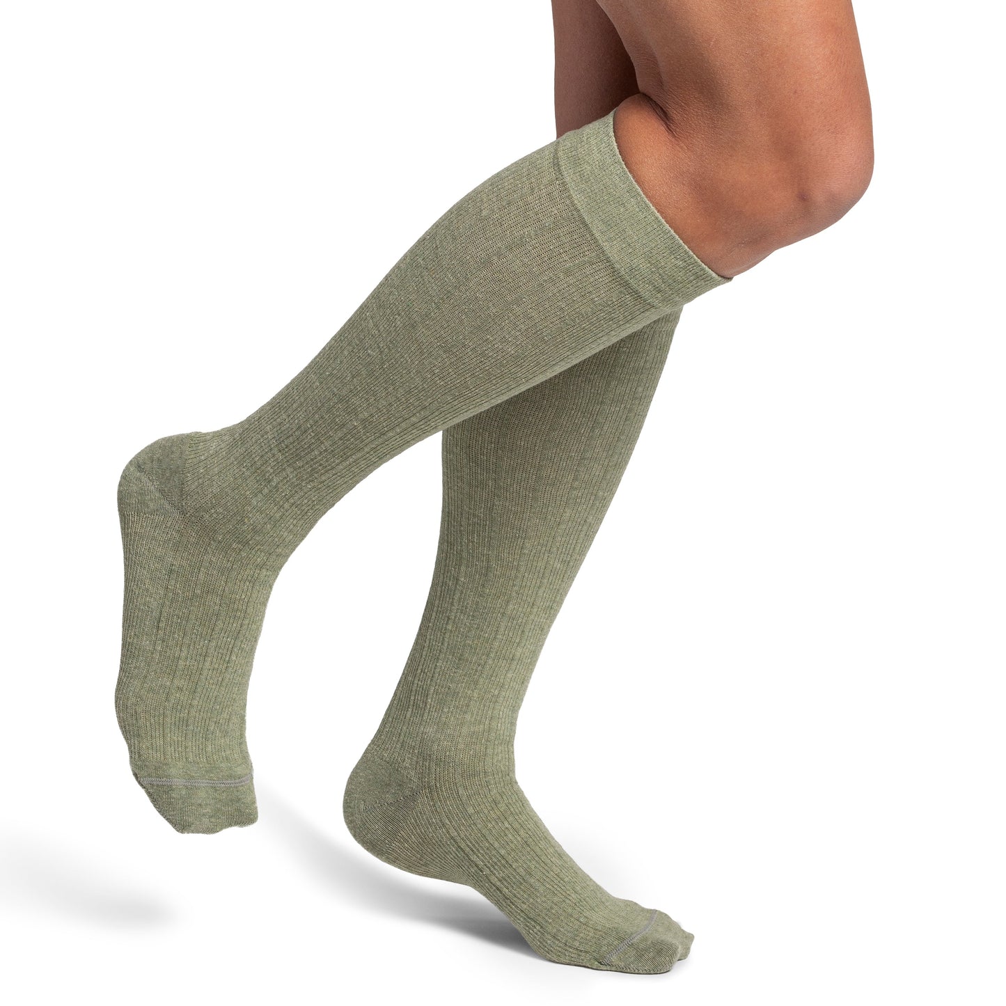 Sigvaris 252 Women's Style Linen Knee High Socks 20-30 mmHg