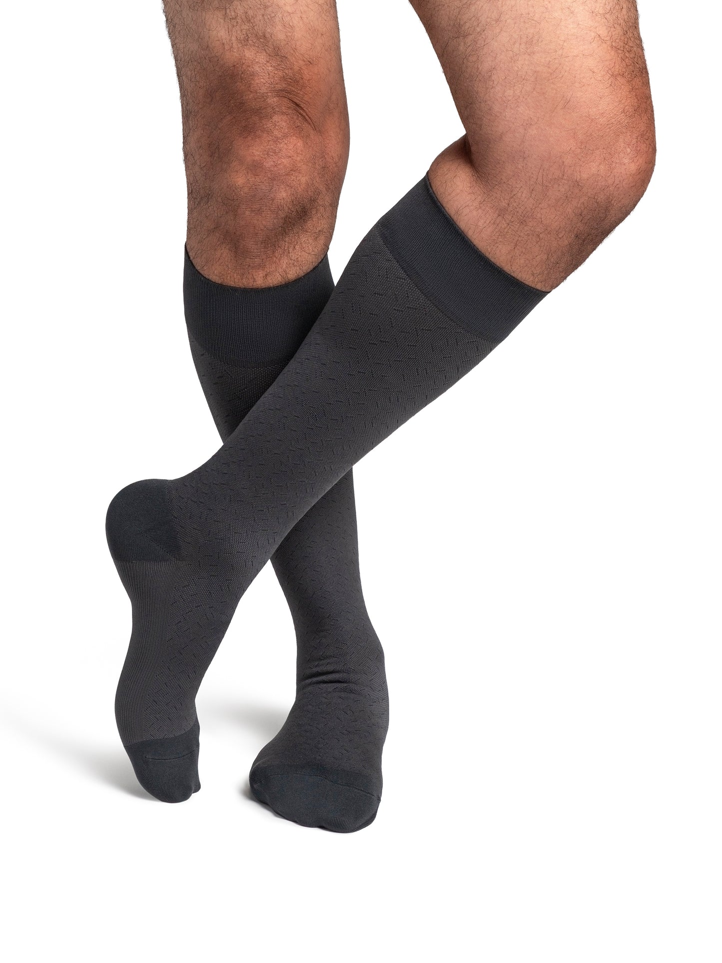 Sigvaris Style 832 Microfiber Patterns Men's Socks 20-30 mmHg