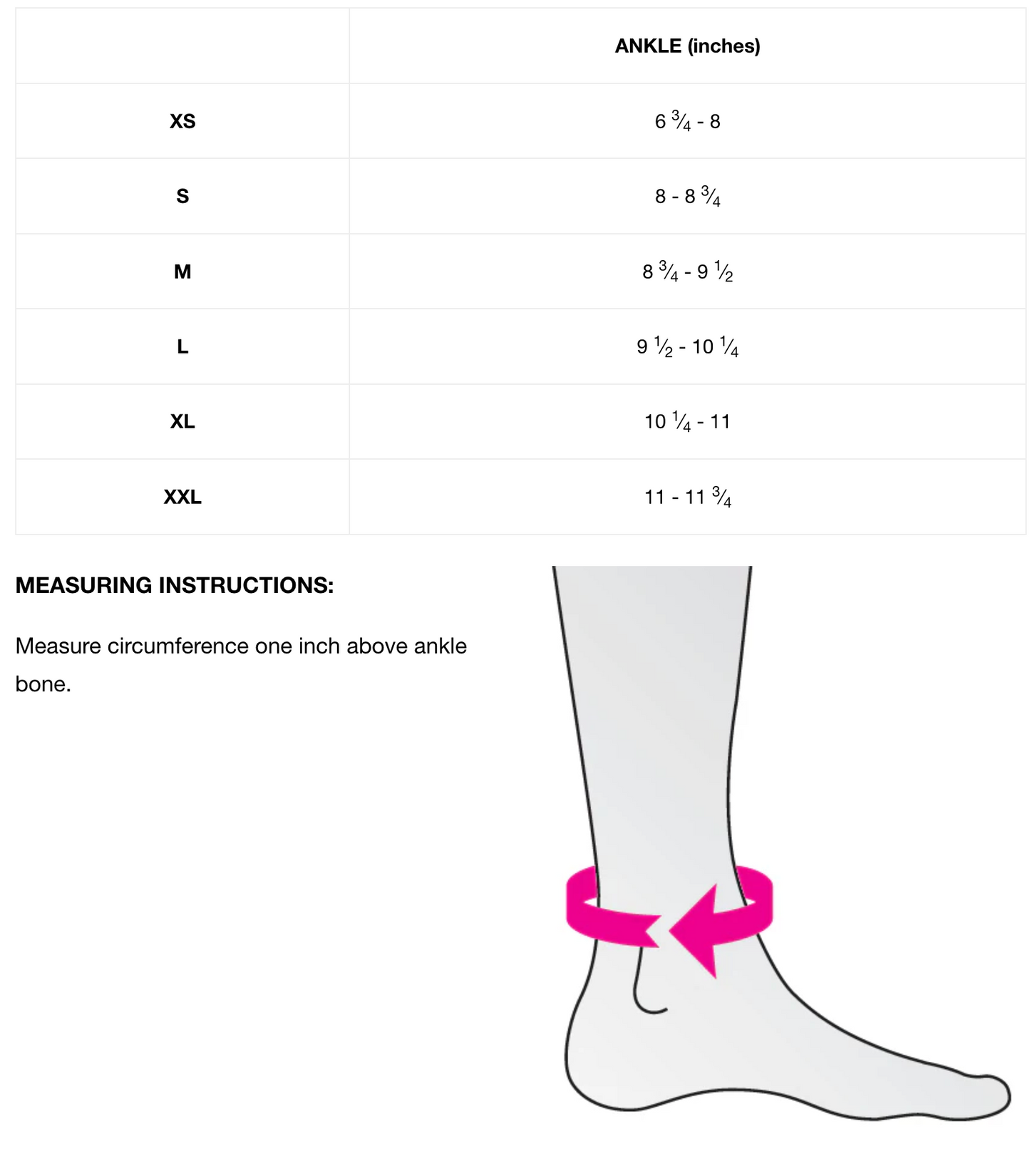DocOrtho Seamless Ankle Support