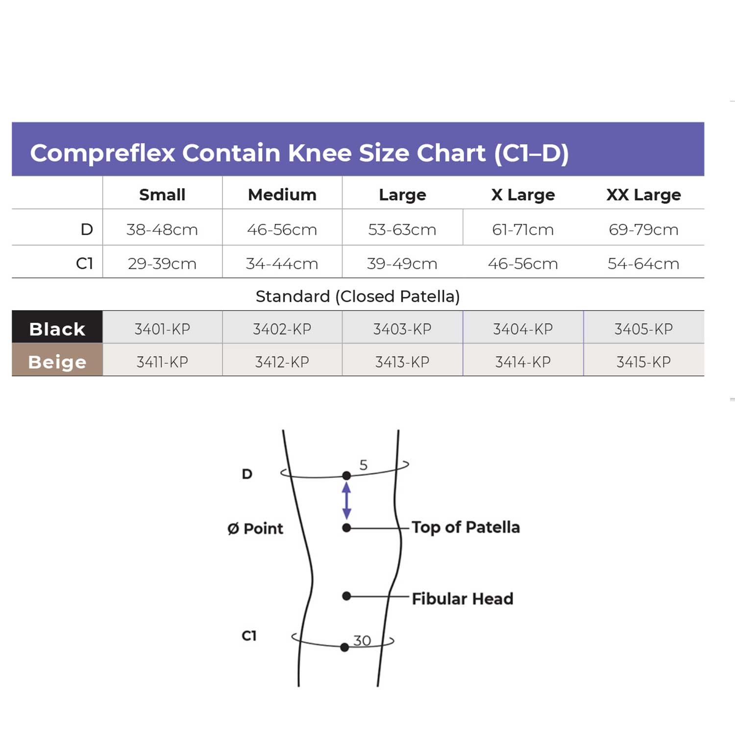 Compreflex Sigvaris Compreflex Contain Knee | Ames Walker