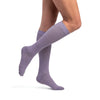 Sigvaris 252 Women's Style Linen Knee High Socks - 20-30 mmHg Lavendar