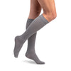 Sigvaris 252 Women's Style Linen Knee High Socks - 20-30 mmHg Grey