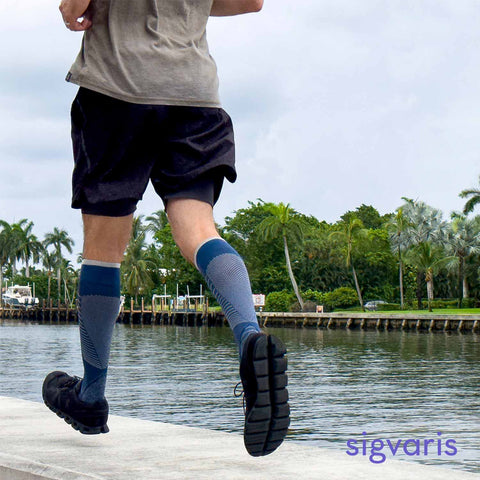 Sigvaris Athletic Performance Knee High Socks - 20-30 MmHg Compression Socks For Women, Pink, XS