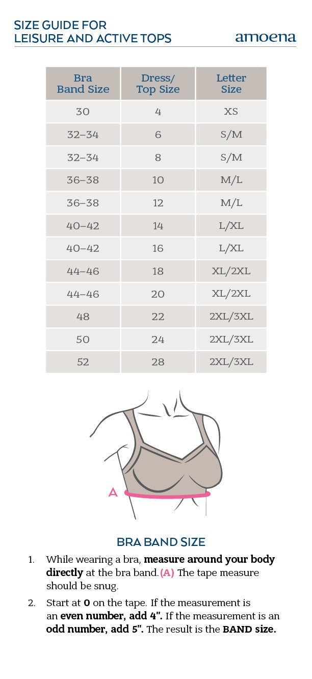 Amoena Lymph Flow Wire Free Front Closure Bra Long