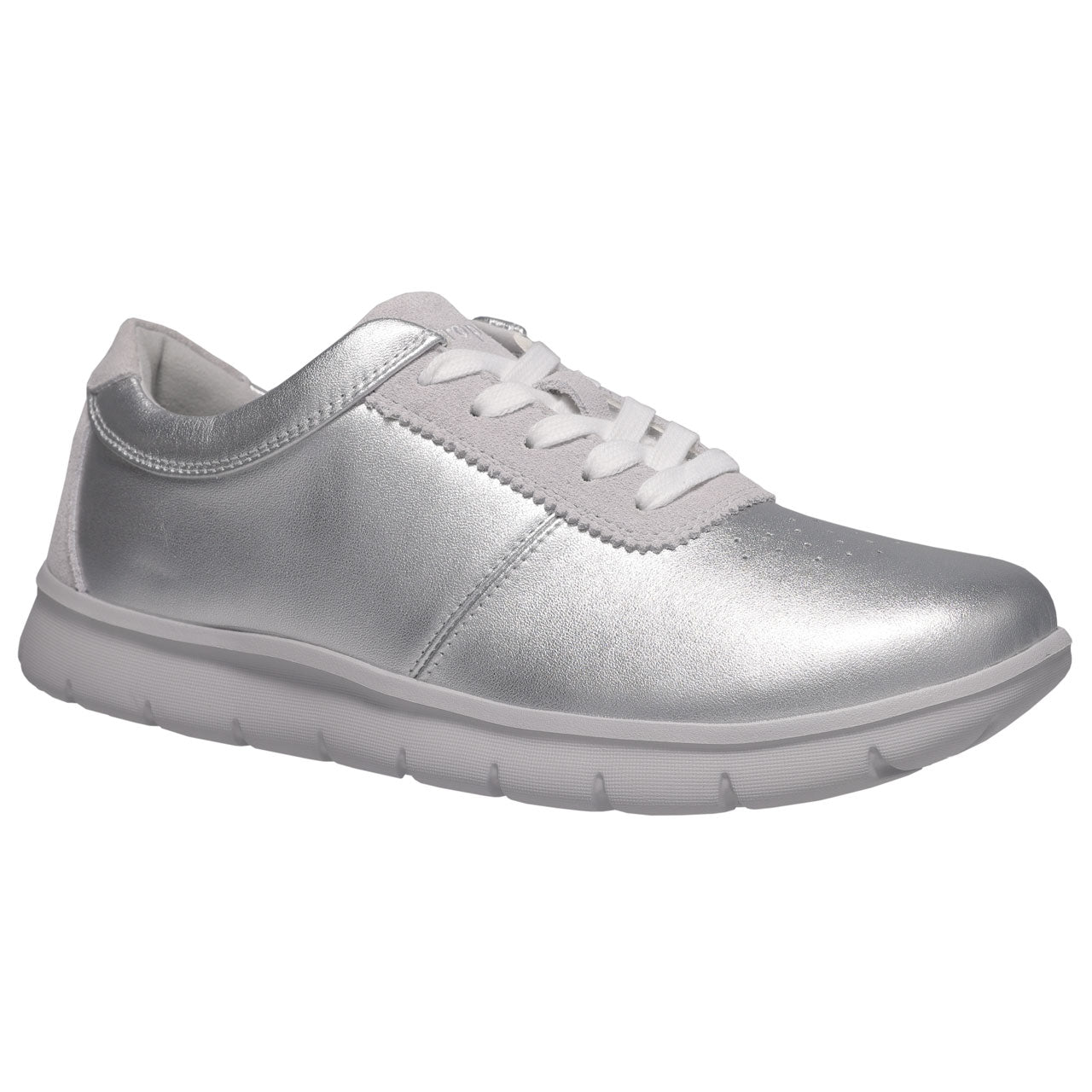 Propet Womens Stella Sneaker Lunar Metallic