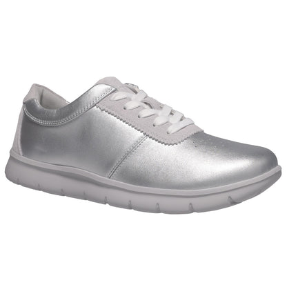 Propet Womens Stella Sneaker Lunar Metallic