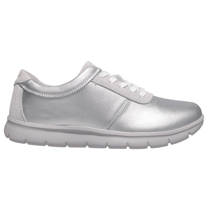Propet Womens Stella Sneaker Lunar Metallic