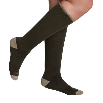 Sigvaris Motion Thermoregulating Wool Knee High 20-30mmHg Olive