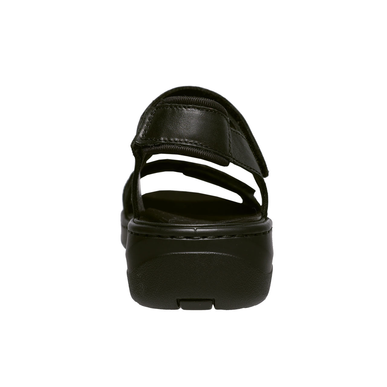 Propet Women's Garnet Leather Sandal Black