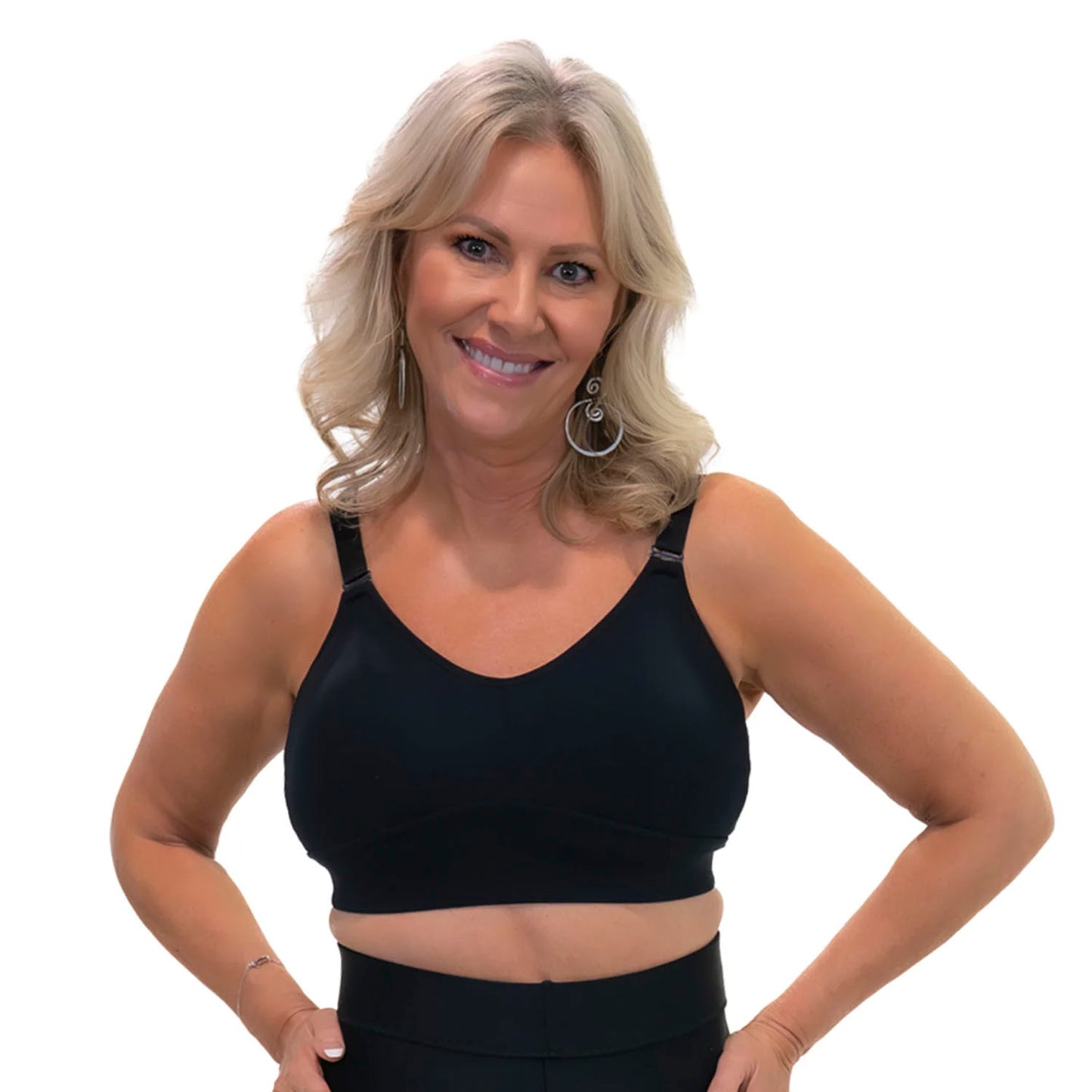 Wear Ease 775 Best Bra Black Front