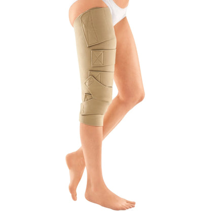 Circaid Juxtafit Essentials Upper Leg with Knee Beige