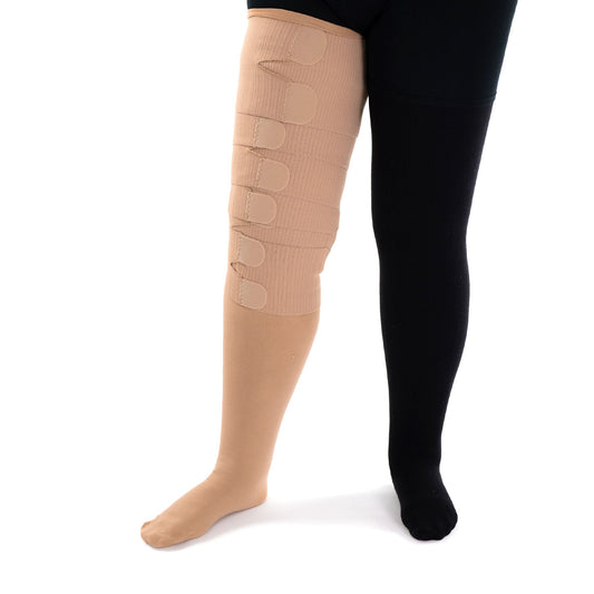 Haddenham Easywrap Thigh w/Knee 20-30 mmHg - Haddenham Easywrap Thigh w/Knee
