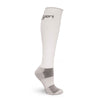 Core-Sport by Therafirm Unisex Athletic Performance Sock - 15-20 mmHg - White