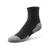 Dr. Comfort Unisex Diabetic Ankle Socks - Black