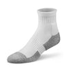 Dr. Comfort Unisex Diabetic Ankle Socks - White
