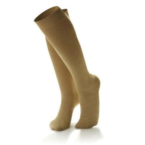Dr. Comfort Women's Micro-Nylon Casual Knee High Trouser Socks - 10-15 mmHg