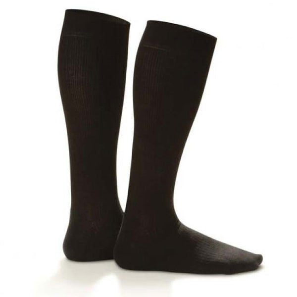 Dr. Comfort Men's Micro-Nylon Knee High Dress Socks - 20-30 mmHg