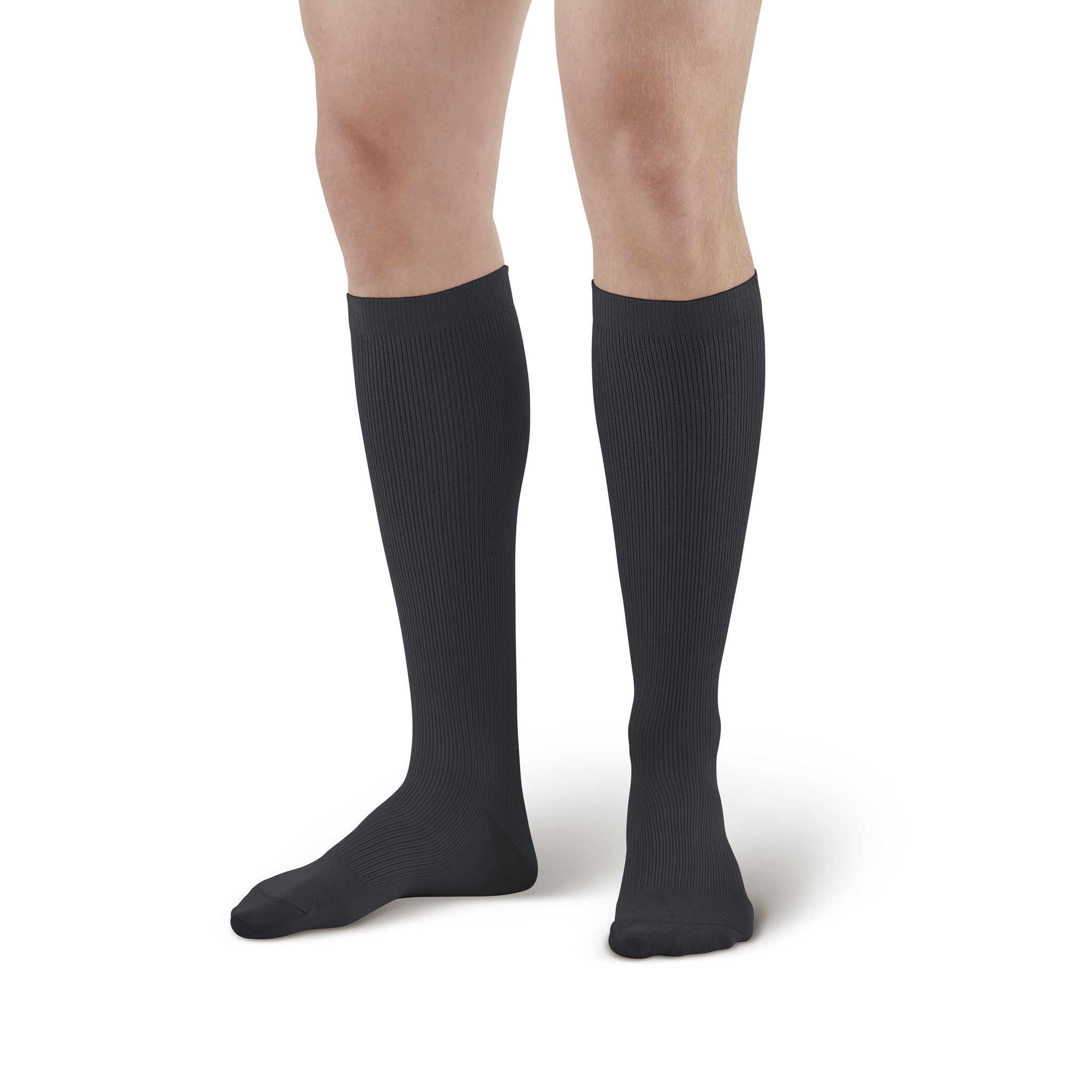 AW Style 101 Men's Microfiber Knee High Dress Socks
